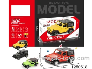 1:32 pull back alloy car included battery W L/M