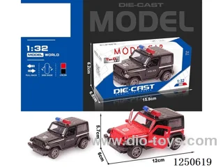 1:32 pull back alloy car