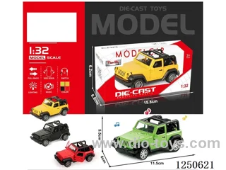 1:32 pull back alloy car included battery W L/M