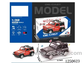 1:32 pull back alloy car included battery W L/M