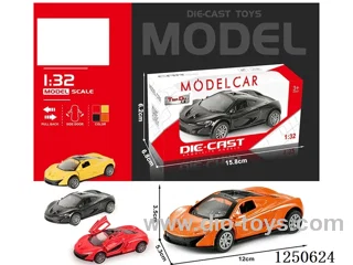 1:32 pull back alloy car