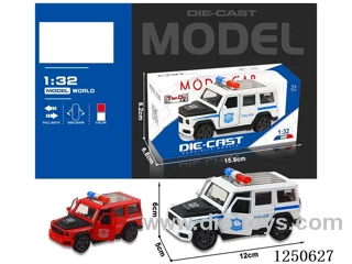 1:32 pull back alloy car