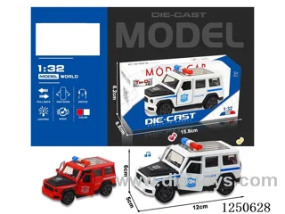 1:32 pull back alloy car included battery W L/M