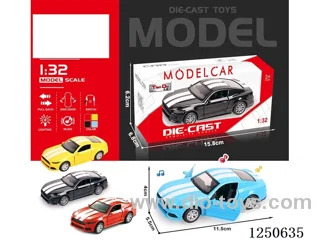 1:32 pull back alloy car included battery W L/M