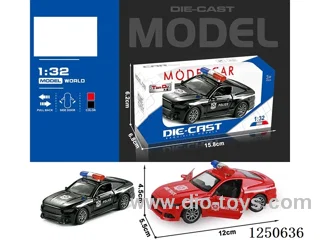1:32 pull back alloy car