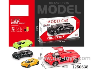 1:32 pull back alloy car
