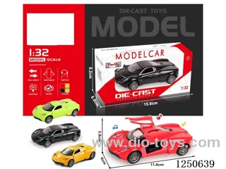 1:32 pull back alloy car included battery W L/M