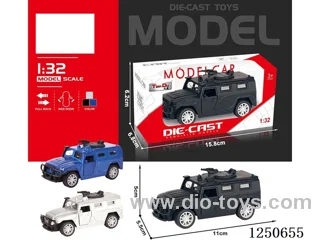 1:32 pull back alloy car