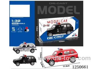 1:32 pull back alloy car
