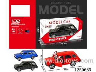 1:32 pull back alloy car