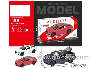1:32 pull back alloy car