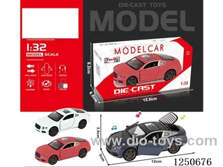 1:32 pull back alloy car included battery W L/M