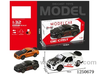 1:32 pull back alloy car