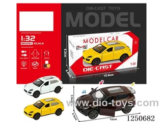 1:32 pull back alloy car included battery W L/M