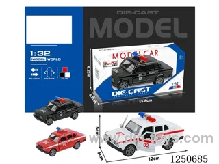 1:32 pull back alloy car