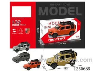 1:32 pull back alloy car