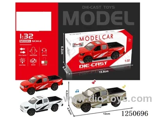 1:32 pull back alloy car included battery W L/M