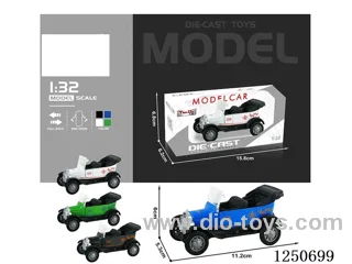 1:32 pull back alloy car