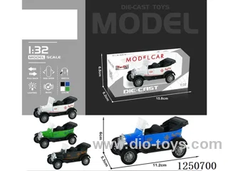 1:32 pull back alloy car W L/M