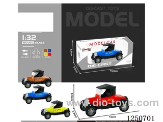1:32 pull back alloy car