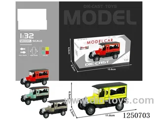 1:32 pull back alloy car