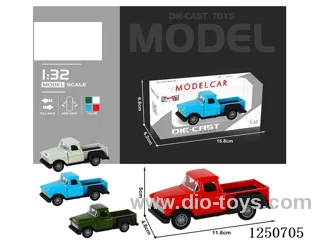 1:32 pull back alloy car