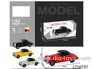 1:32 pull back alloy car