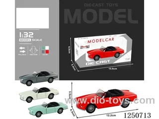 1:32 pull back alloy car
