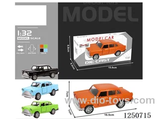 1:32 pull back alloy car