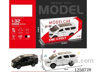 1:32 pull back alloy car included battery W L/M