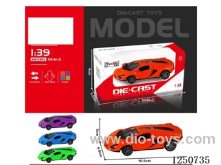 1:39 pull back alloy car