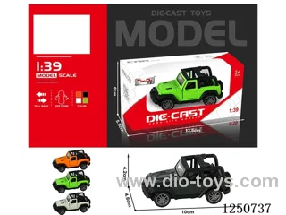 1:39 pull back alloy car