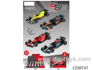 1:43 pull back alloy car 12PCS