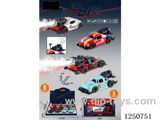 1:32 pull back alloy car W L/M/spray not included battery