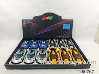 1:32 pull back alloy car 12PCS