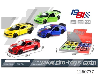 1:43 pull back alloy car 12PCS