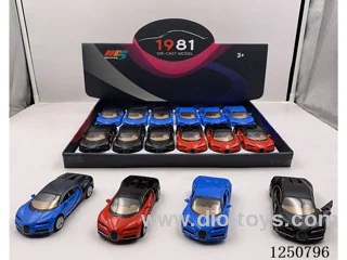 1:32 pull back alloy car 12PCS