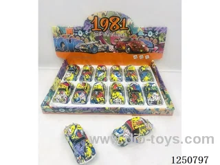 1:36 pull back alloy car 12PCS