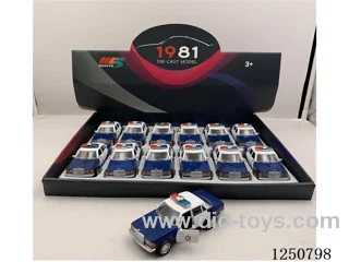 1:32 pull back alloy car 12PCS W L/M