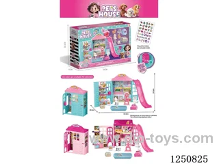 Pet House Scene Set - Doorbell (Includes AG13 Batteries*3)
