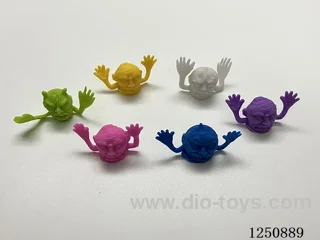 Ghost-Head Soft Finger Puppet