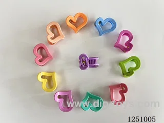 Heart hair clip