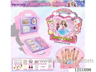 Princess Girl DIY Nail Art Accessories Set (with Instruction Booklet)