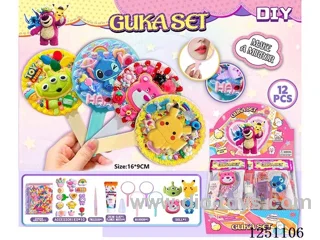 DIY Gukka Cream Glue Mirror Set 12PCS