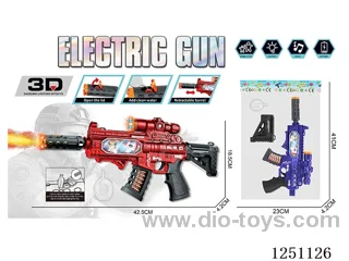 B/O gun W L/M/spray not included battery