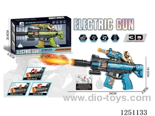 B/O gun W L/M/spray not included battery