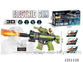 B/O gun W L/M/spray not included battery