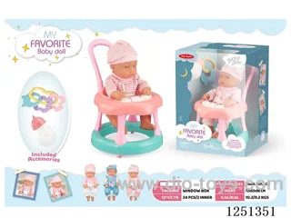 12 inch doll set with IC included battery 3*AG13