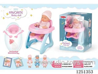 12 inch doll set with IC included battery 3*AG13
