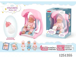 12 inch doll set with IC included battery 3*AG13